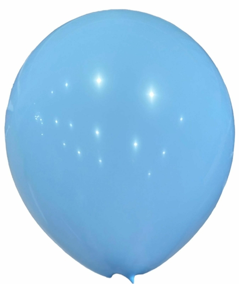 GLOBOX PIÑATA STANDARD 20" X 10 UN. CELESTE PASTEL