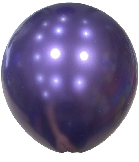 PIÑATA MULTI BALLOONS 18" CHROME VIOLETA X 1 UN