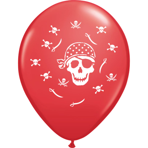 GLOBO PIRATAS X 25 UNIDADES