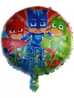 GLOBOMETALIZADO 18" PJ MASKS - comprar online