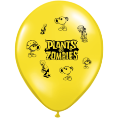 GLOBO PLANT VS. ZOMBIES X 25 UNIDADES - comprar online