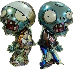 GLOBO METALIZADO 14" PLANTS VS. ZOMBIES