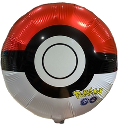 GLOBO METALIZADO 18" POKEBOLA