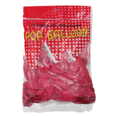 POP BALLOON STANDARD 12" X 50 UN. ROJO - comprar online