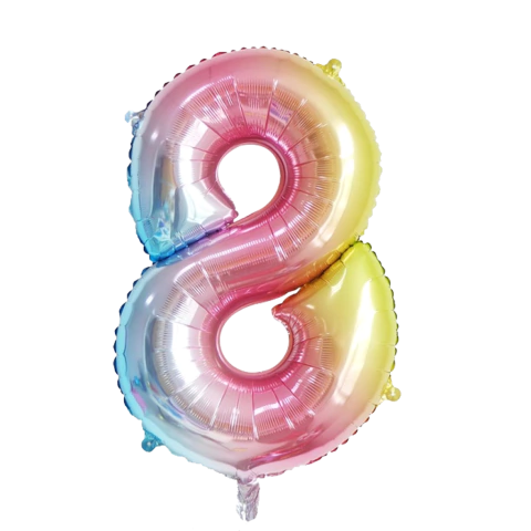 GLOBO METALIZADO 32 MULTICOLOR #8