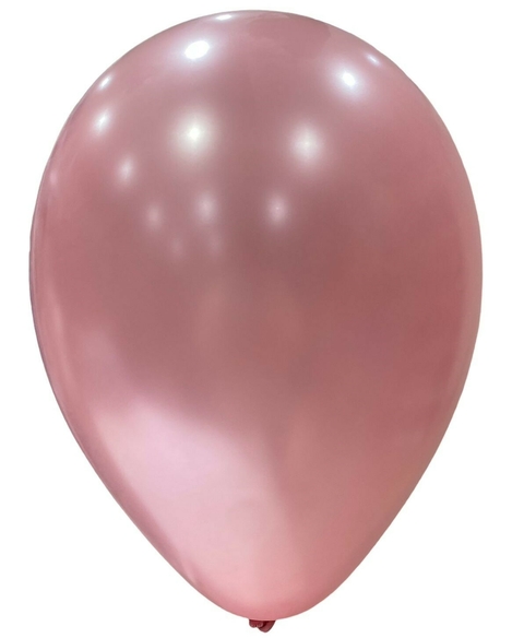 PARTY TIME PERLADO 12" X 25 UN. ROSA