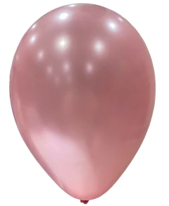 GLOBOX PERLADO 9" X 25 UNIDADES ROSA