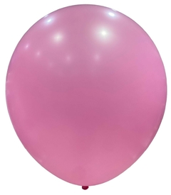 POP BALLOON STANDARD 12" X 50 UN. ROSA CHICLE