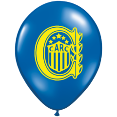 Globo Rosario Central x 50 Unidades