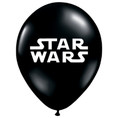 Globo Stars Wars logo x 25 Unidades