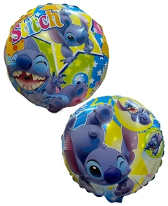 GLOBO METALIZADO 18" STITCH CON ESTRELLAS