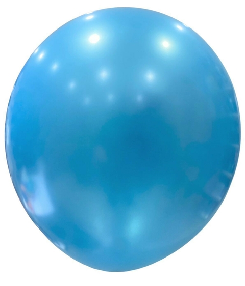 GLOBOX PERLADO TURQUESA 5" (50 UNIDADES)