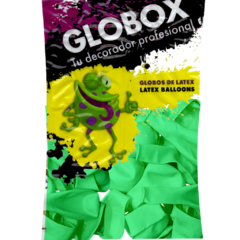 GLOBOX PERLADO 12 " VERDE AGUA (SOBRE X 50) - buy online