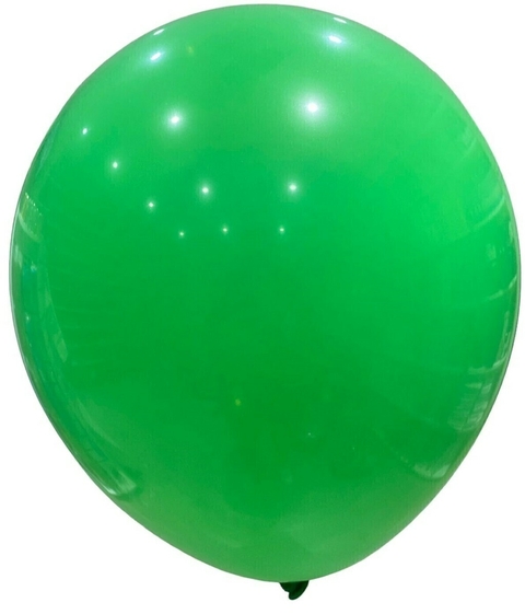 POP BALLOON STANDARD 10" X 50 UN. VERDE HOJA