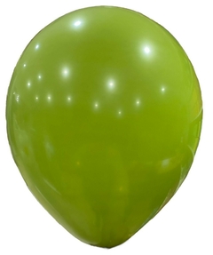 POP BALLOON INTENSE 12" X 50 UN. VERDE PALTA