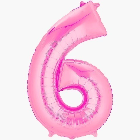 GLOBO METALIZADO 32" ROSA #6