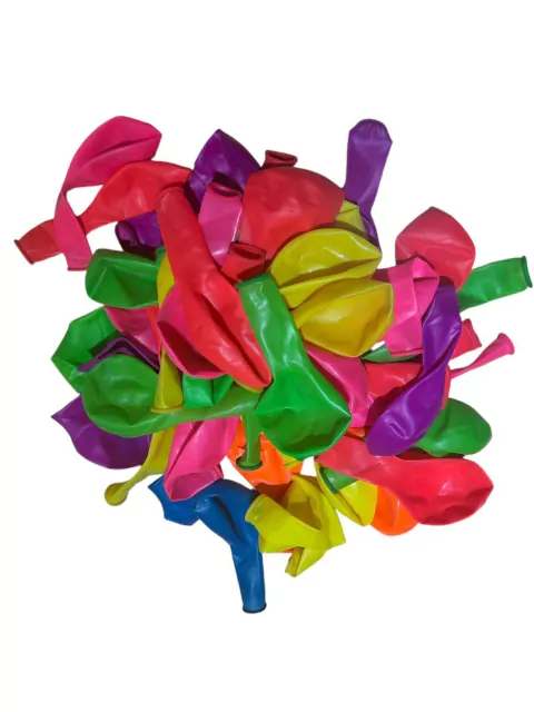 GLOBOS BALLOONS FLUO 12" X 50 UN. SURTIDO