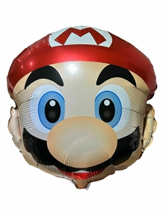 GLOBO METALIZADO 20" MARIO BROSS CARA