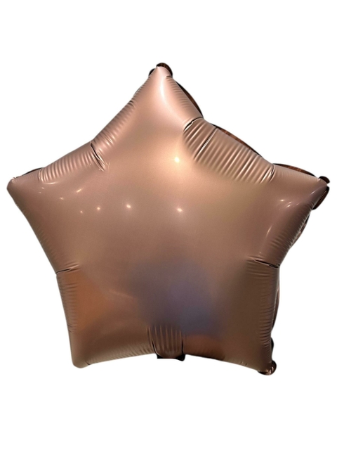 GLOBO SATINADO 18 ESTRELLA COBRE - comprar online