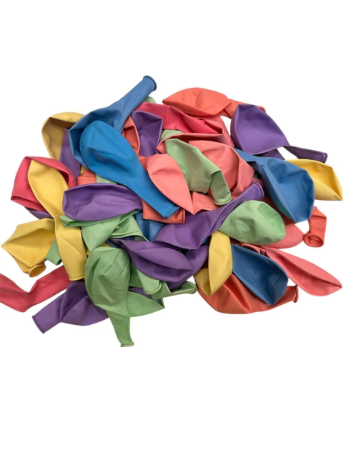 POP BALLOON STANDARD 10" X 50 UN. SURTIDO PASTEL