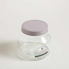 Frasco Vidrio Vintage con Tapa (16x16x14) en internet