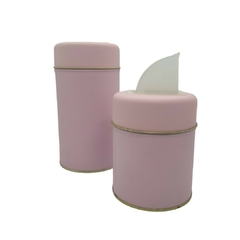 Set Matero Latas Rosa Pastel