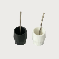 Mate Geométrico Negro - comprar online