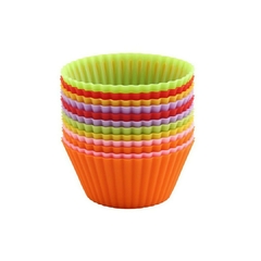 Molde de Silicona para Muffins 12 Un - comprar online