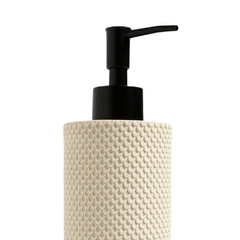Dispenser Jabón Líquido Resina Cairel Crudo 20Cm - comprar online