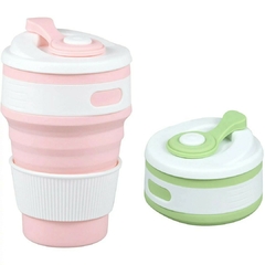 Vaso Plegable de Silicona 350 ml - tienda online