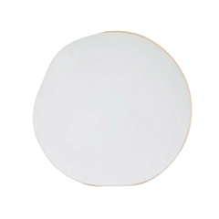 Plato Monastir Blanco Borde Natural 27 Cm