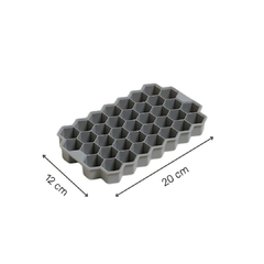 Hielera De Silicona Panal Grey 20x12 Cm - comprar online