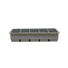 Hielera De Silicona Cubos Grey 18,5x11,5 Cm en internet