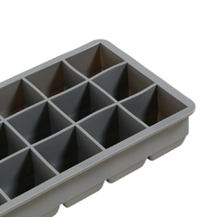 Hielera De Silicona Cubos Grey 18,5x11,5 Cm - Vienna Hogar