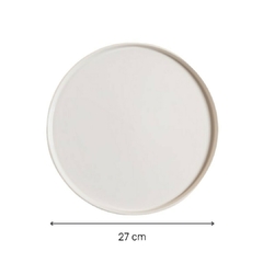 Plato Playo Net Crema 27 Cm - comprar online