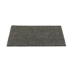 Individual Tejido Espiga Gris 45x32 Cm - comprar online