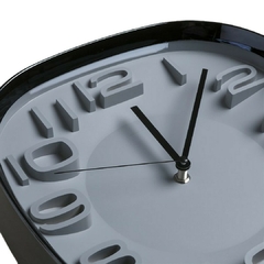 Reloj Cuadrado Brooklin Black & Gray 30 Cm en internet