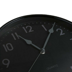 Reloj Redondo Soho Black & Black 30 Cm en internet
