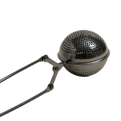 Infusor De Te Pinza De Acero Negro Brillante Luna 16 x 4,5 Cm en internet