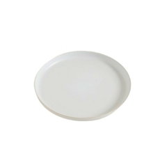 Plato Playo Chenini Blanco Borde Natural 26 Cm en internet