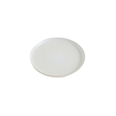 Plato De Postre Chenini Blanco Borde Natural 20 Cm - comprar online