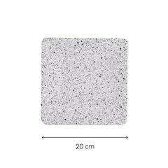 Plato De Postre Cuadrado Bitlis 20 Cm - comprar online