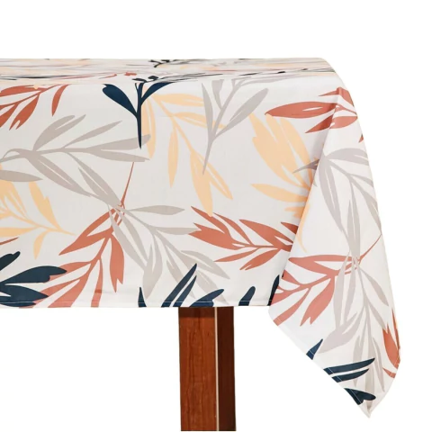 Mantel rectangular tela antimanchas (Ficus)