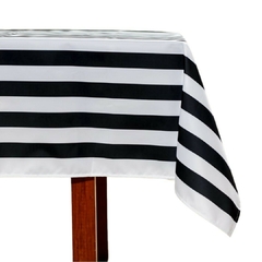 Mantel rectangular tela antimanchas (Cebra)
