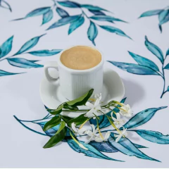 Mantel rectangular impermeable (Laurel) - comprar online