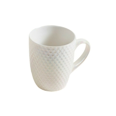 Mug De Porcelana Diamantes Pearl 360 Ml en internet