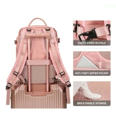 Mochila de Viaje Rosa - tienda online