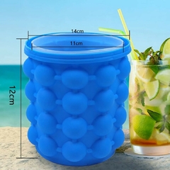 Hielera Cubetera Redonda de Silicona - tienda online