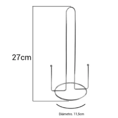 Portarrollo de Cocina de Acero Inox en internet