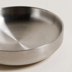 Bowl Redondo Acero Inoxidable 16 Cm - Vienna Hogar